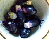 小ナスの漬け物--思い出のレシピ作り方3写真