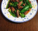 簡単☆牛肉とピーマンの焼き肉のタレ炒め作り方4写真