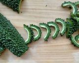 ゴーヤと卵の炒めもの作り方1写真