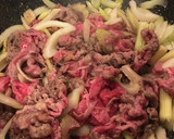 醤油と胡椒だけ！簡単！セロリと牛肉炒め作り方4写真