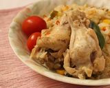 炊飯器1つで簡単♪オーツミルク味噌ピラフ作り方8写真