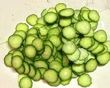 キュウリと梅干のそうめん作り方1写真