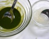 簡単！ぷるシュワマスカットと抹茶ゼリー作り方1写真