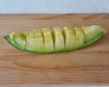 【野菜ソムリエ】京たんごメロンのサラダ作り方1写真