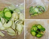 ベジ♪夏野菜と豆腐の冷やしみそ汁作り方2写真