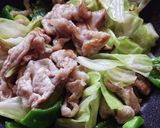こってりピリ辛★豚キャベツ丼作り方4写真