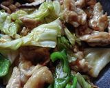 こってりピリ辛★豚キャベツ丼作り方5写真
