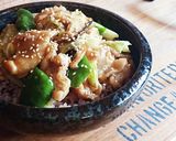 こってりピリ辛★豚キャベツ丼作り方6写真