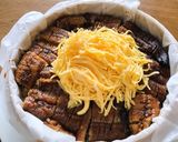 鰻のせいろ蒸し 柳川風作り方5写真