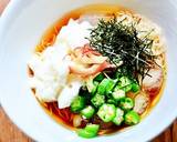 山芋とオクラのぶっかけそうめん作り方4写真