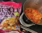 低糖質餃子のミネストローネ作り方3写真
