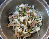 節約おかずレシピ！豚肉ともやしの重ね煮作り方4写真