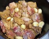 みんな大好き！とりももにんにく作り方2写真