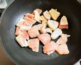 鶏むね肉とパプリカの味噌炒め作り方2写真