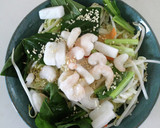 レンジでかんたん！海鮮しお焼きそば作り方1写真