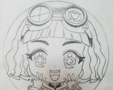 キラメキパワーズ!ユヅキ キャラケーキ作り方6写真