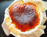 混ぜるだけ簡単バスク風チーズケーキ作り方4写真