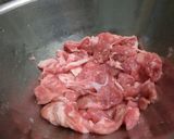 魚焼きグリルで8分☆豚こまで梅しそ串焼き作り方1写真