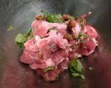 魚焼きグリルで8分☆豚こまで梅しそ串焼き作り方2写真
