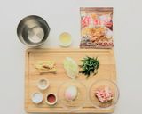 和風カレー出汁で食べる！ビーフンつけめん作り方2写真