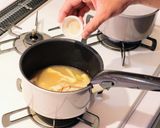 和風カレー出汁で食べる！ビーフンつけめん作り方5写真