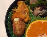 文月29 豚キムチ丼弁当作り方5写真