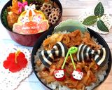 文月29 豚キムチ丼弁当作り方9写真