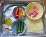 夏野菜やきそば作り方1写真