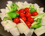 さばと夏野菜のバターポン酢炒め作り方2写真