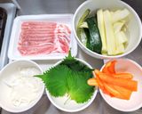 レンジで煮込むズッキーニの肉巻き作り方1写真
