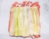 レンジで煮込むズッキーニの肉巻き作り方4写真