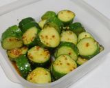 簡単!夏向け♪きゅうりのマスタード浅漬け作り方3写真
