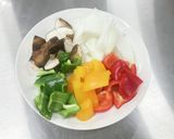 ソフトシェルクラブで酢豚風の甘酢あんかけ作り方6写真