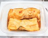 レンジで煮込むズッキーニの肉巻き作り方6写真