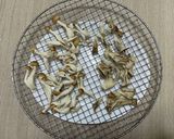 鮭と干しきのこのミルクピラフ作り方1写真