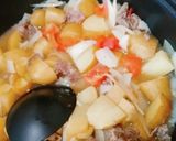 夏のほくほくトマト肉じゃが作り方4写真