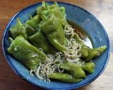 万願寺唐辛子の揚げびたし作り方3写真