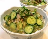 いわしの味噌煮缶で冷や汁そうめん作り方4写真