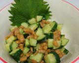 簡単！美味♪納豆トマト大葉の中華風和え物作り方3写真