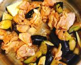 夏野菜でスタミナ♪鶏肉と茄子とピーマン作り方3写真