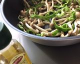 ピーマンとしめじパパっと1品作り方2写真