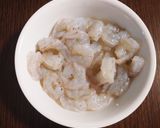 絶品☆海老のニラ玉焼きそば作り方3写真