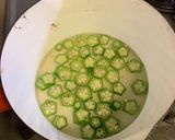 冷やし茶碗蒸し（オクラあんかけ）作り方6写真