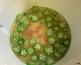 冷やし茶碗蒸し（オクラあんかけ）作り方7写真
