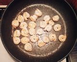 絶品☆海老のニラ玉焼きそば作り方4写真