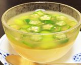 冷やし茶碗蒸し（オクラあんかけ）作り方8写真