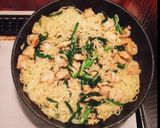 絶品☆海老のニラ玉焼きそば作り方9写真