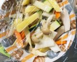 根菜チクワミニトマト味スペイン風オムレツ作り方13写真