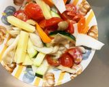 根菜チクワミニトマト味スペイン風オムレツ作り方15写真