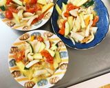 根菜チクワミニトマト味スペイン風オムレツ作り方17写真